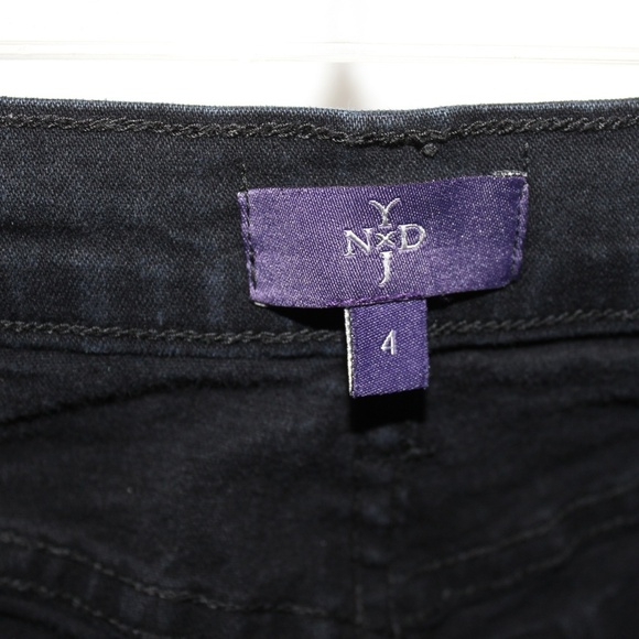 NYDJ Dark Blue Straight Leg Stretch Jeans - Picture 2 of 8
